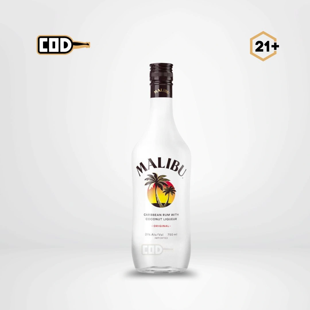 Malibu Carribean Coconut Rum 750ml