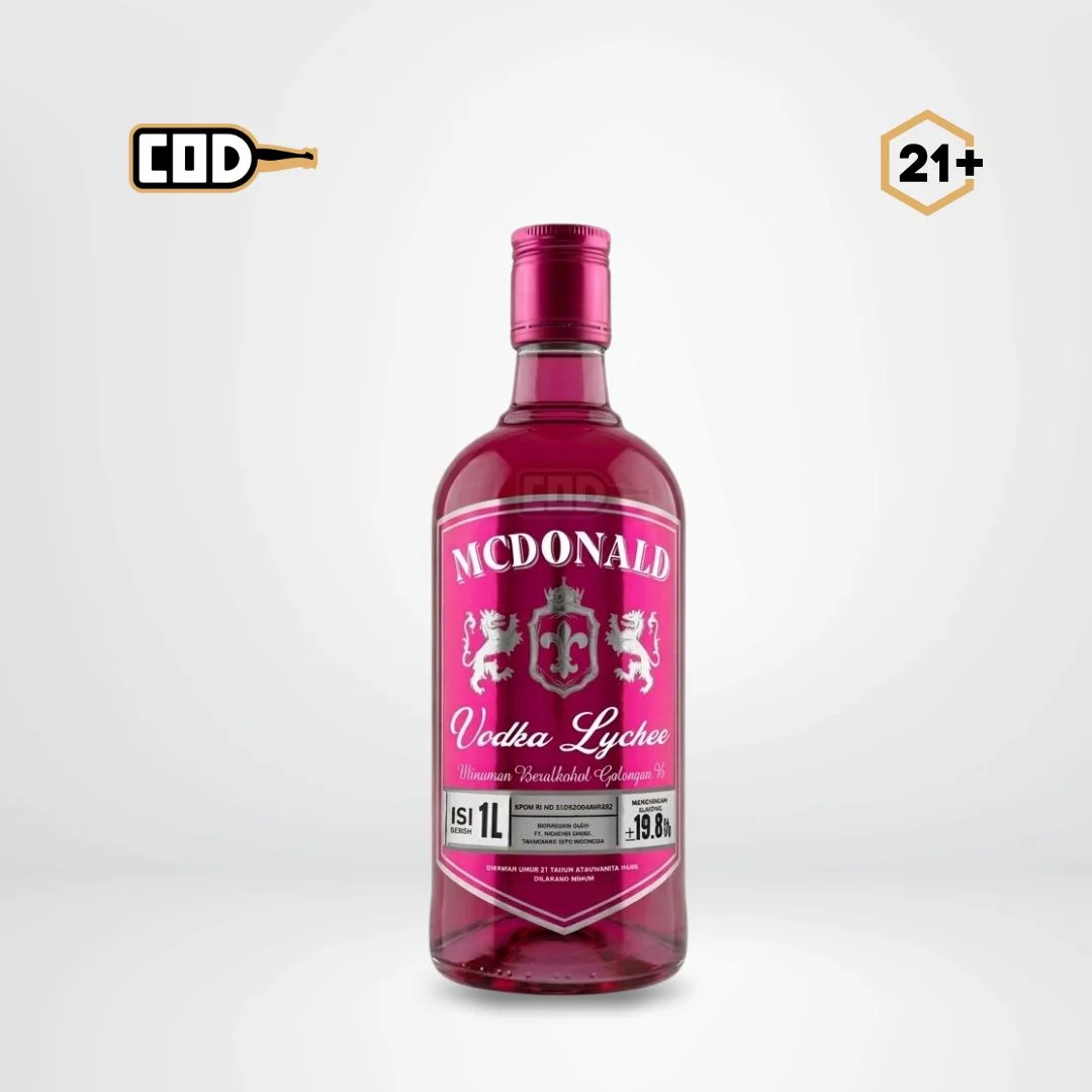 Mc Donald Vodka Lychee 1Liter