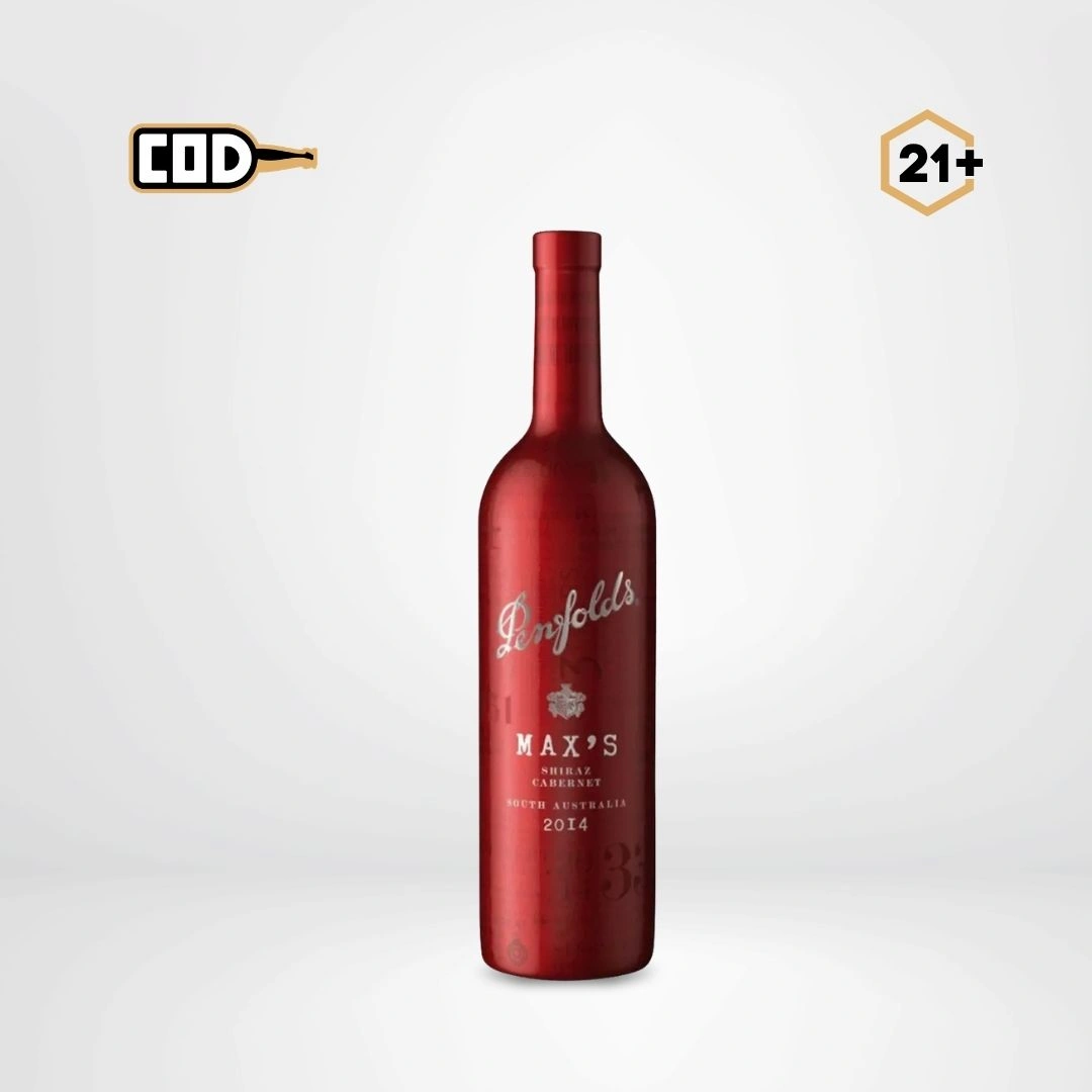 Penfolds Max's Shiraz Cabernet Red Wine 750ml - Minuman Original Resmi | City of Drinks