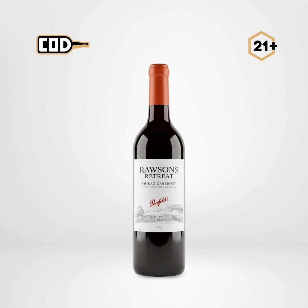 Penfolds Rawsons Retreat Shiraz Cabernet 750ml - Minuman Original Resmi | City of Drinks