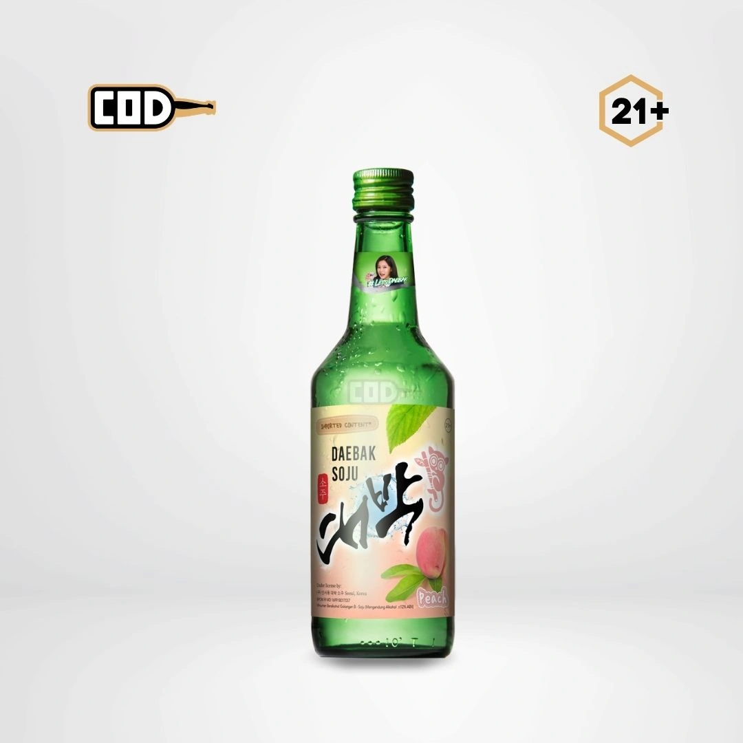 Soju Daebak Peach 360ml