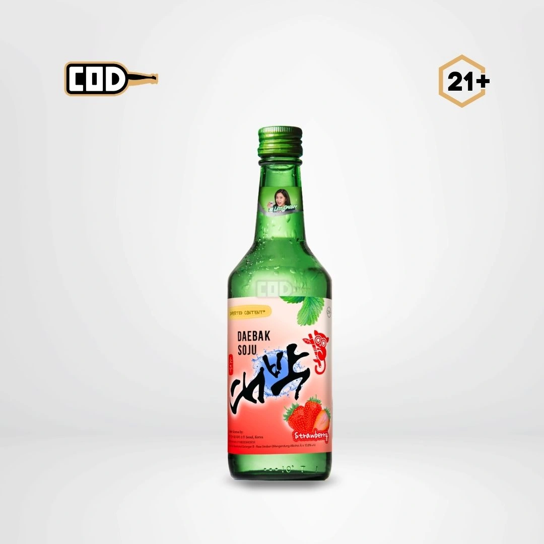 Soju Daebak Strawberry 360ml