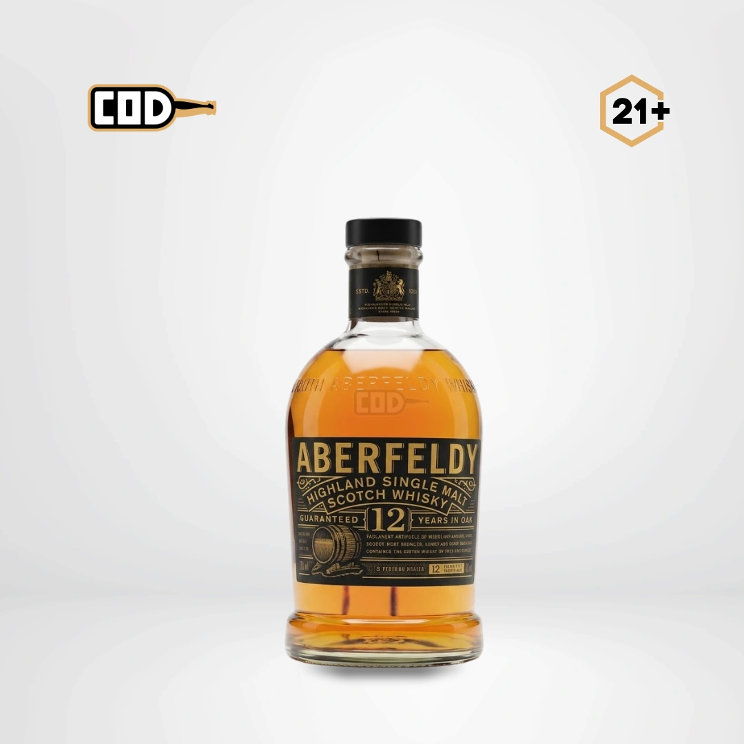 Aberfeldy 12 Y.O Single Malt Scoth Whisky 750ml