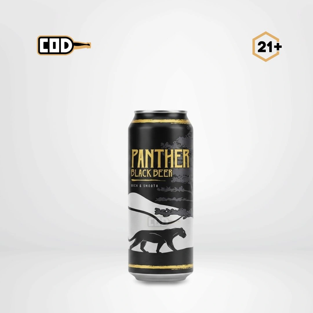 Beer Panther Black Can 500ml