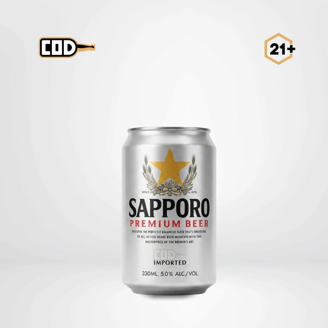 Beer Sapporo Premium Can 330ml