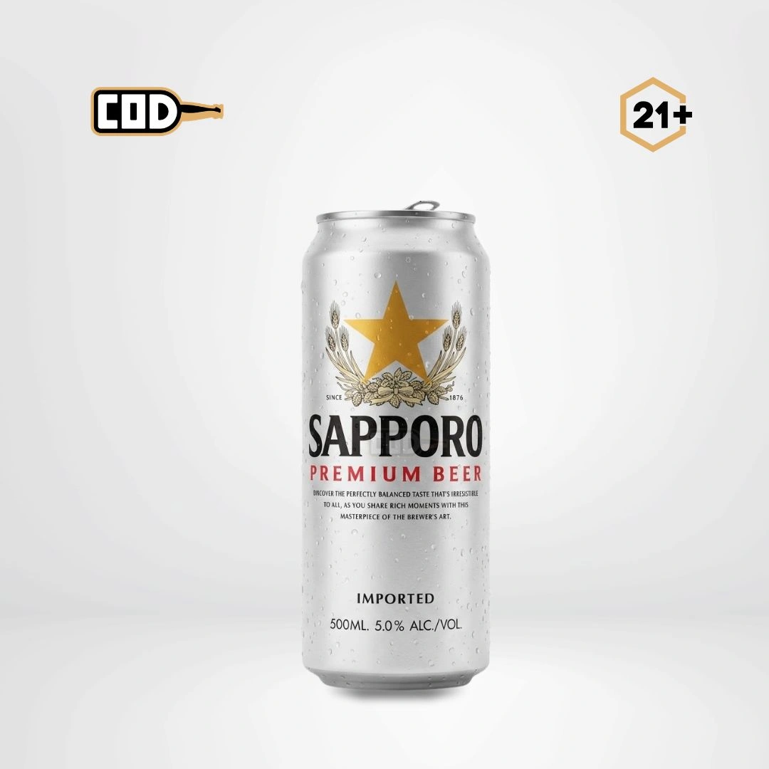Beer Sapporo Premium Can 500ml