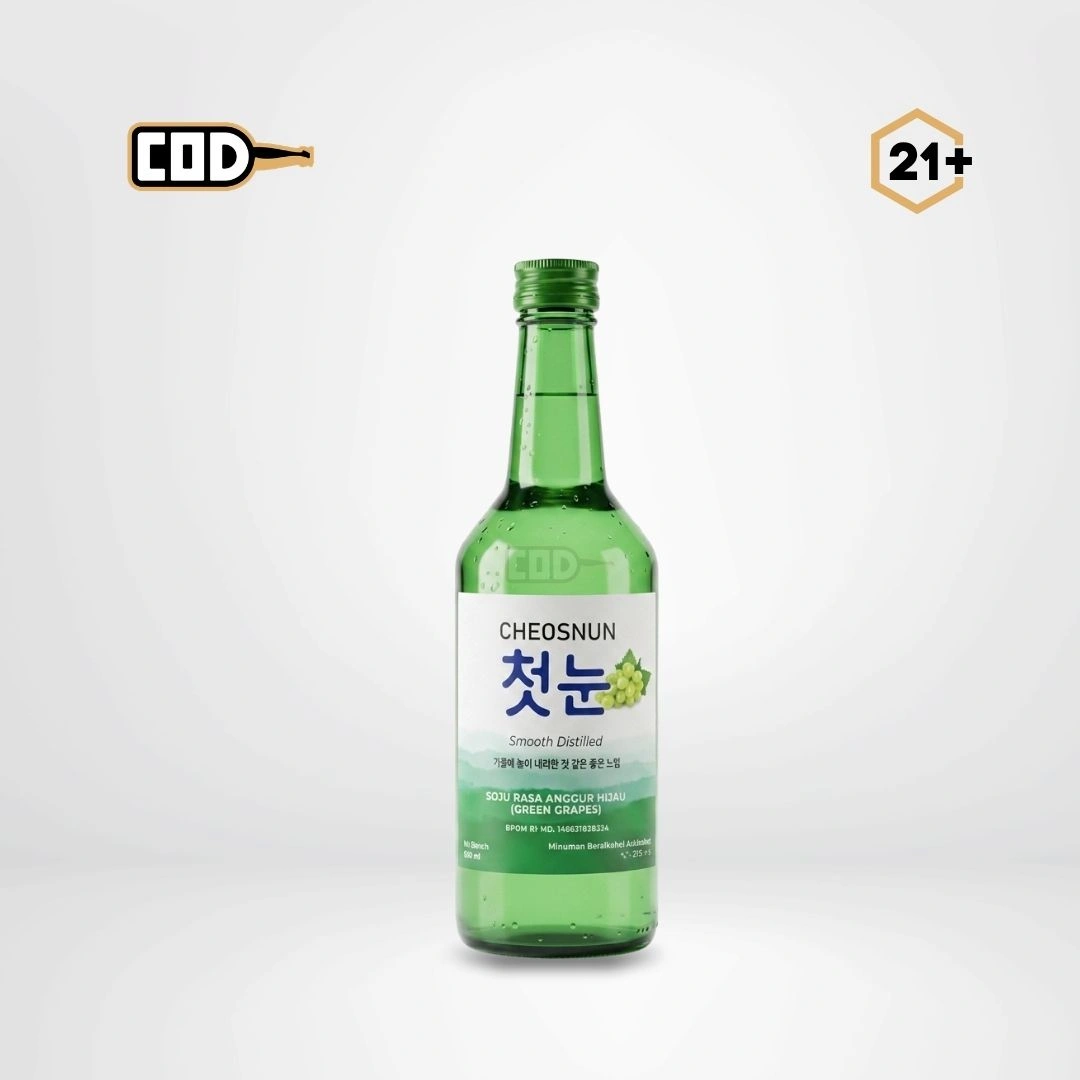 Cheosnun Soju Green Grape 360ml