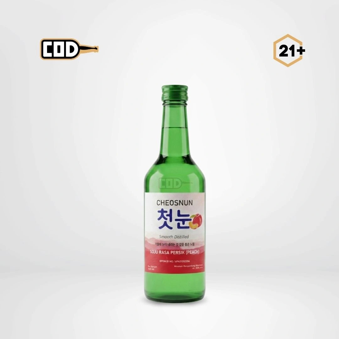 Cheosnun Soju Peach 360ml