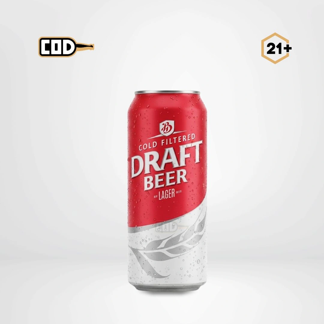 Draft Beer Can Lager 490ml