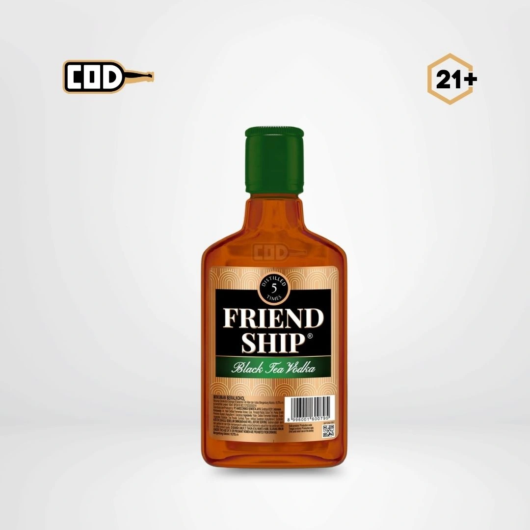 Friendship Vodka Black Tea 180ml