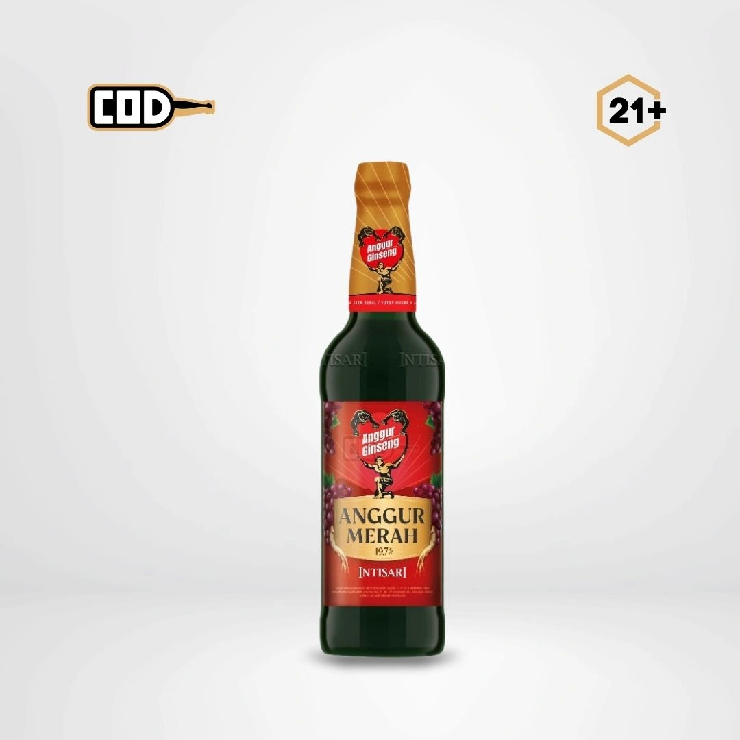 Anggur Gingseng Intisari Merah 620ml