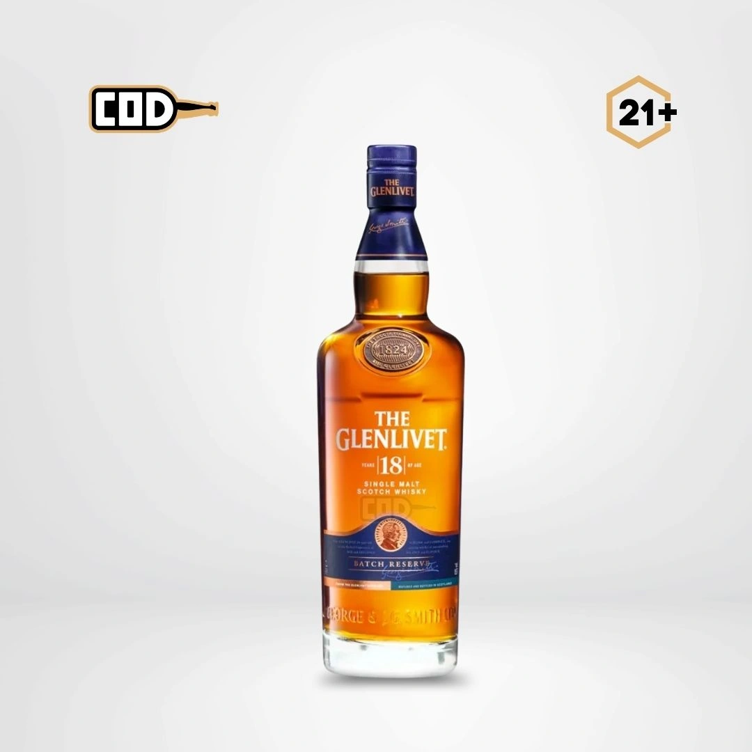 Glenlivet 18 Y.O Single Malt Scoth Whisky 700ml
