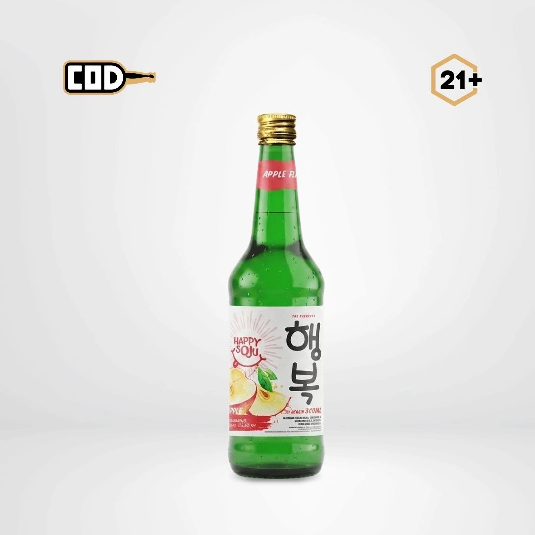 Happy Soju Apple 360ml