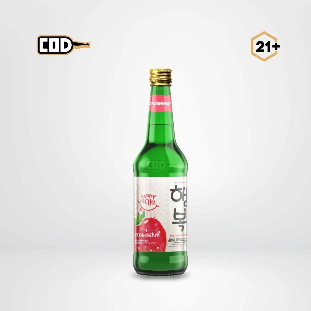 Happy Soju Strawberry 360ml