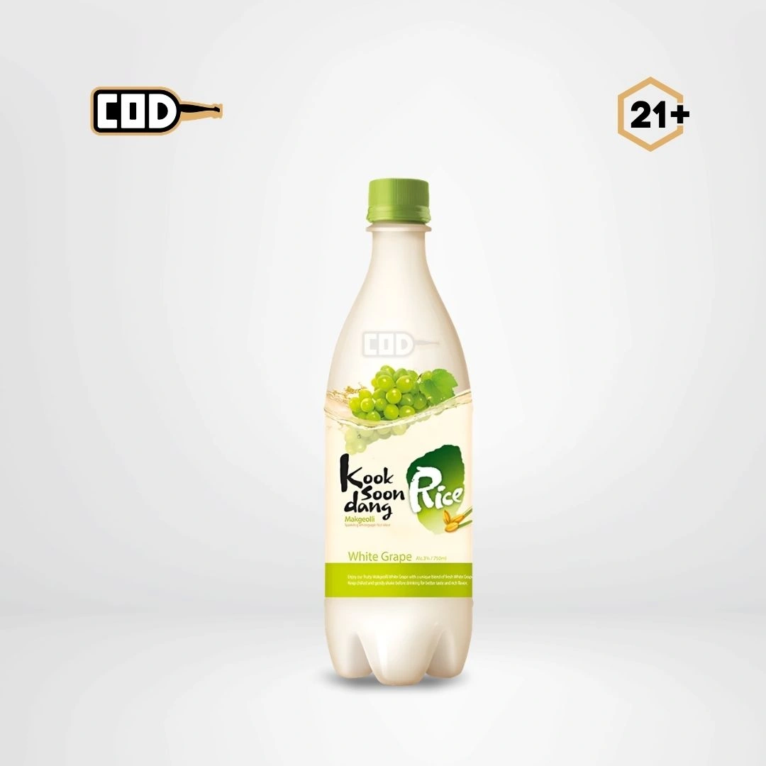 Kook Soondang Rice Makgeolli White Grape Makkoli 750ml
