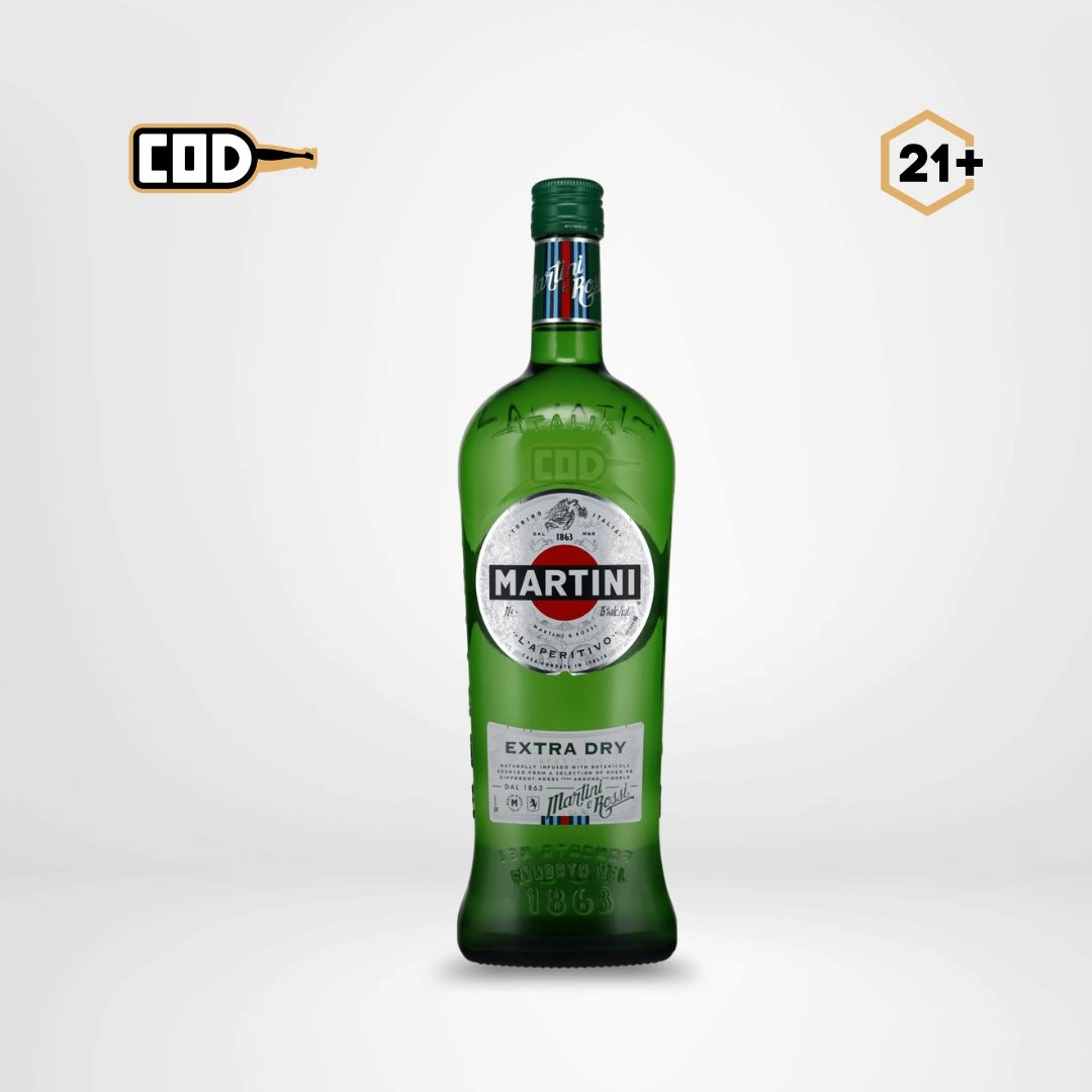Martini Extra Dry Vermouth Liqueur 1Liter