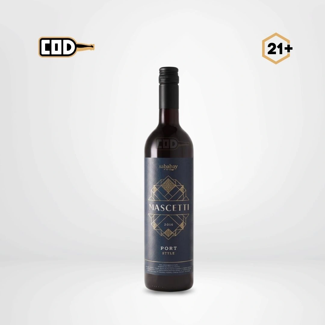 Sababay Mascetti 750ml Original Sealed Bottle - City of Drinks Sababay Mascetti 750ml — Minuman Wine Original Resmi City of Drinks