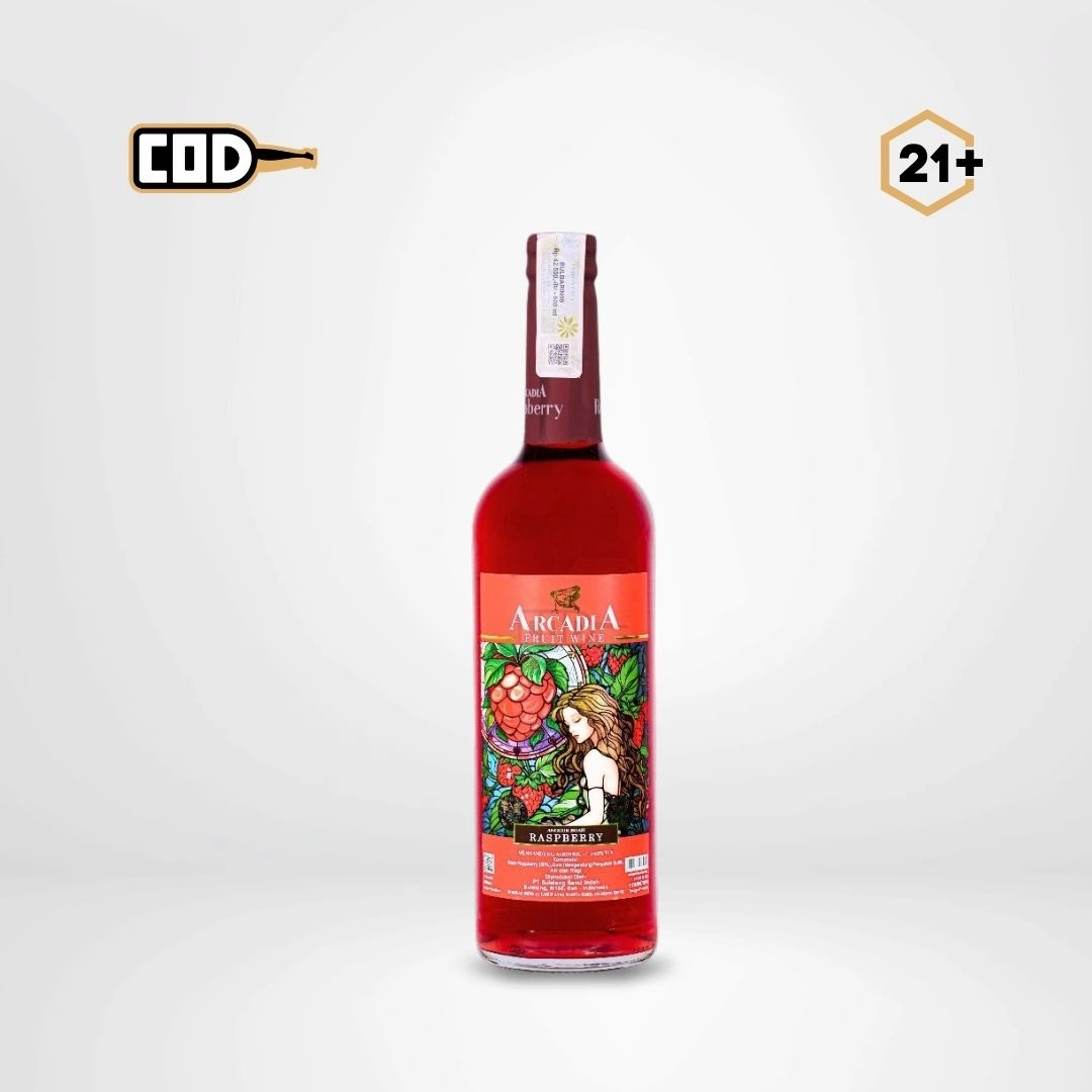 Arcadia Anggur Raspberry 600ml