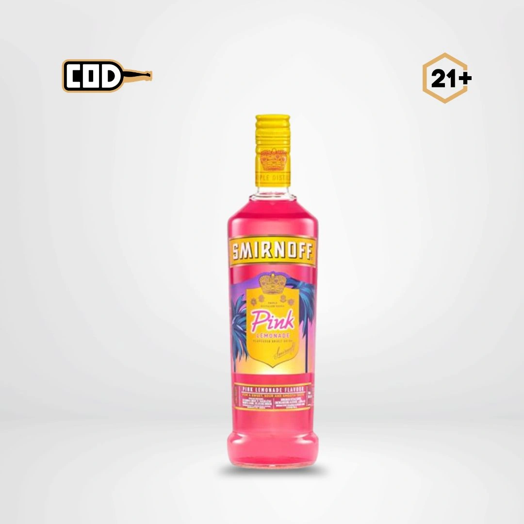 Smirnoff Vodka Pink Lemonade 700ml