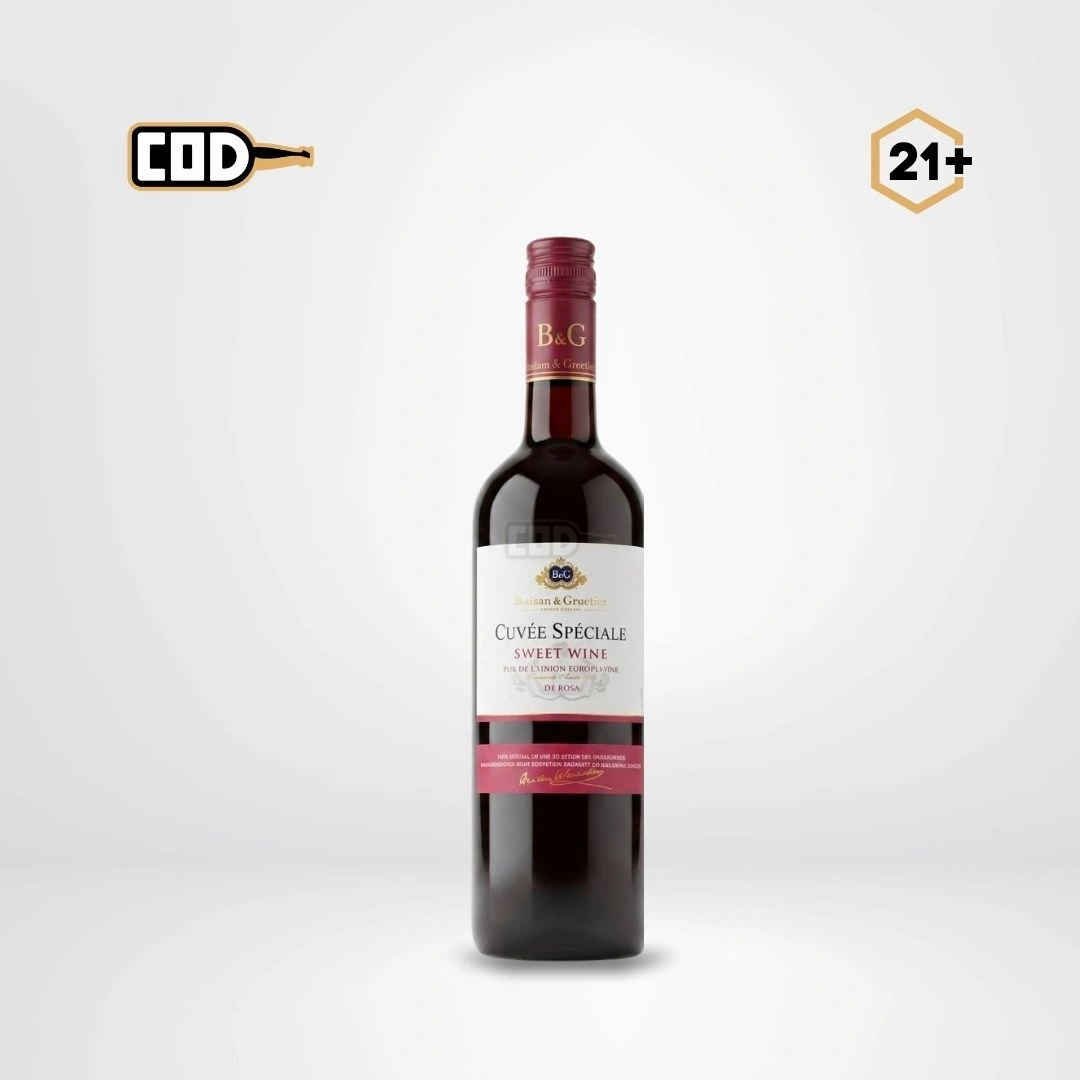 B&G Cuvee Speciale Sweet Red Wine 750Ml