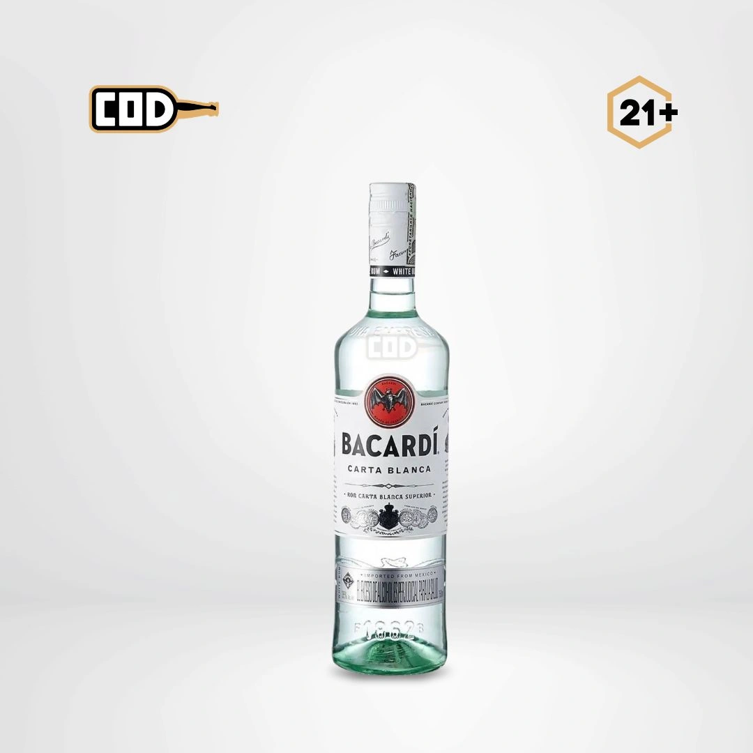 Bacardi Carta Blanca 750ml