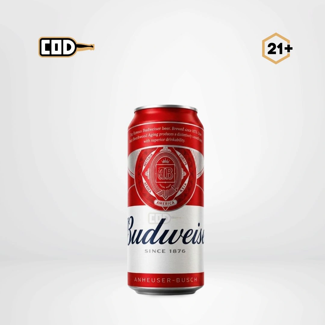 Beer Budweiser Can 500ml