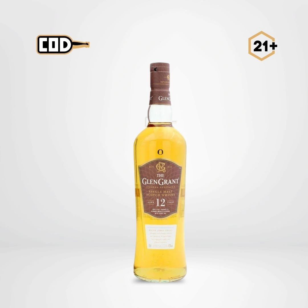 Glen Grant 12 Yo Single Malt Whisky 700ml