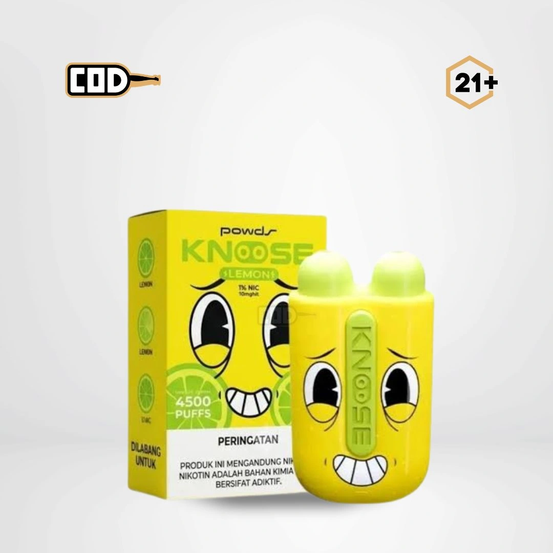 Hw Powds Knoose Lemon 6ml 4500 Puffs