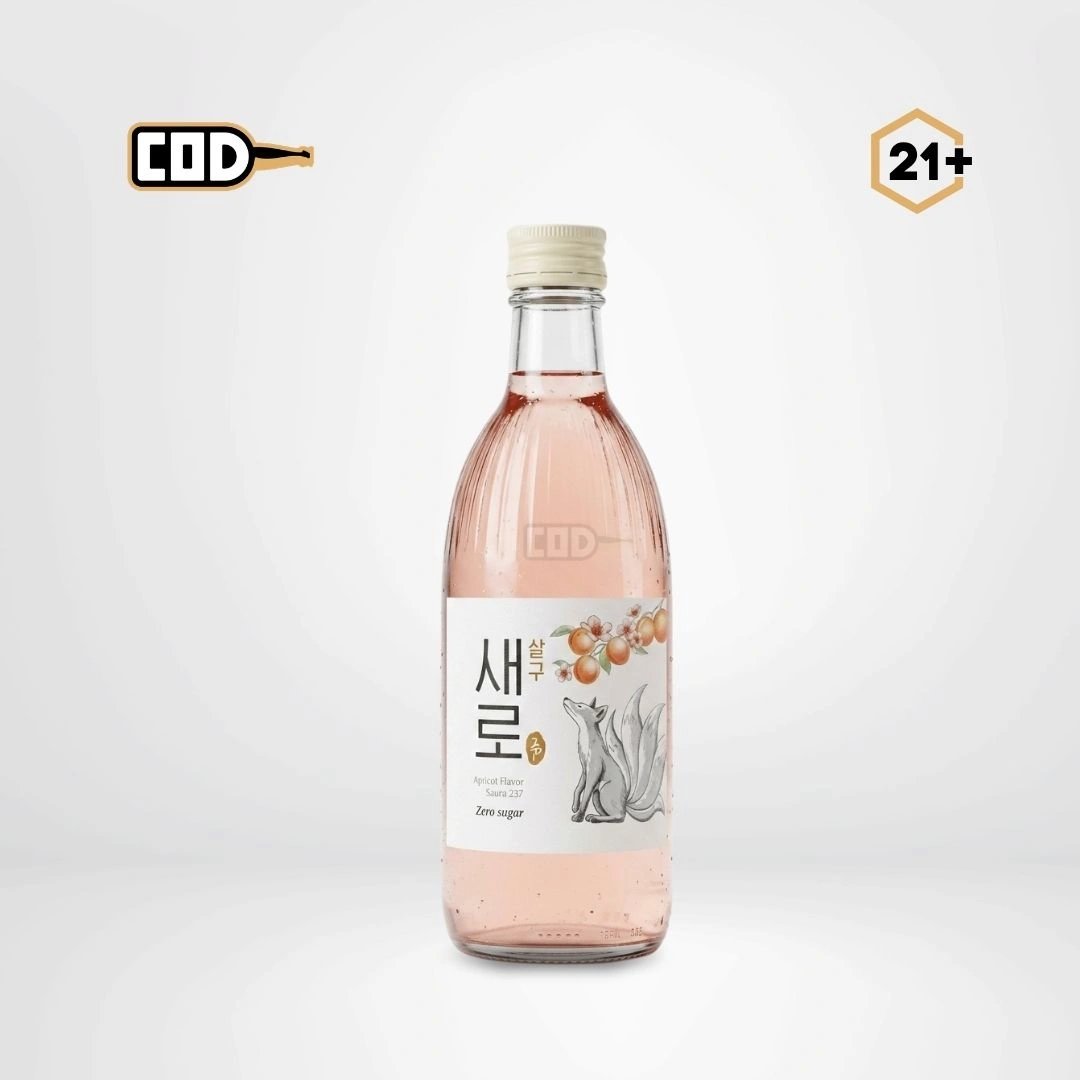 Soju Chumchurum Saero Apricot Zero Sugar 375ml