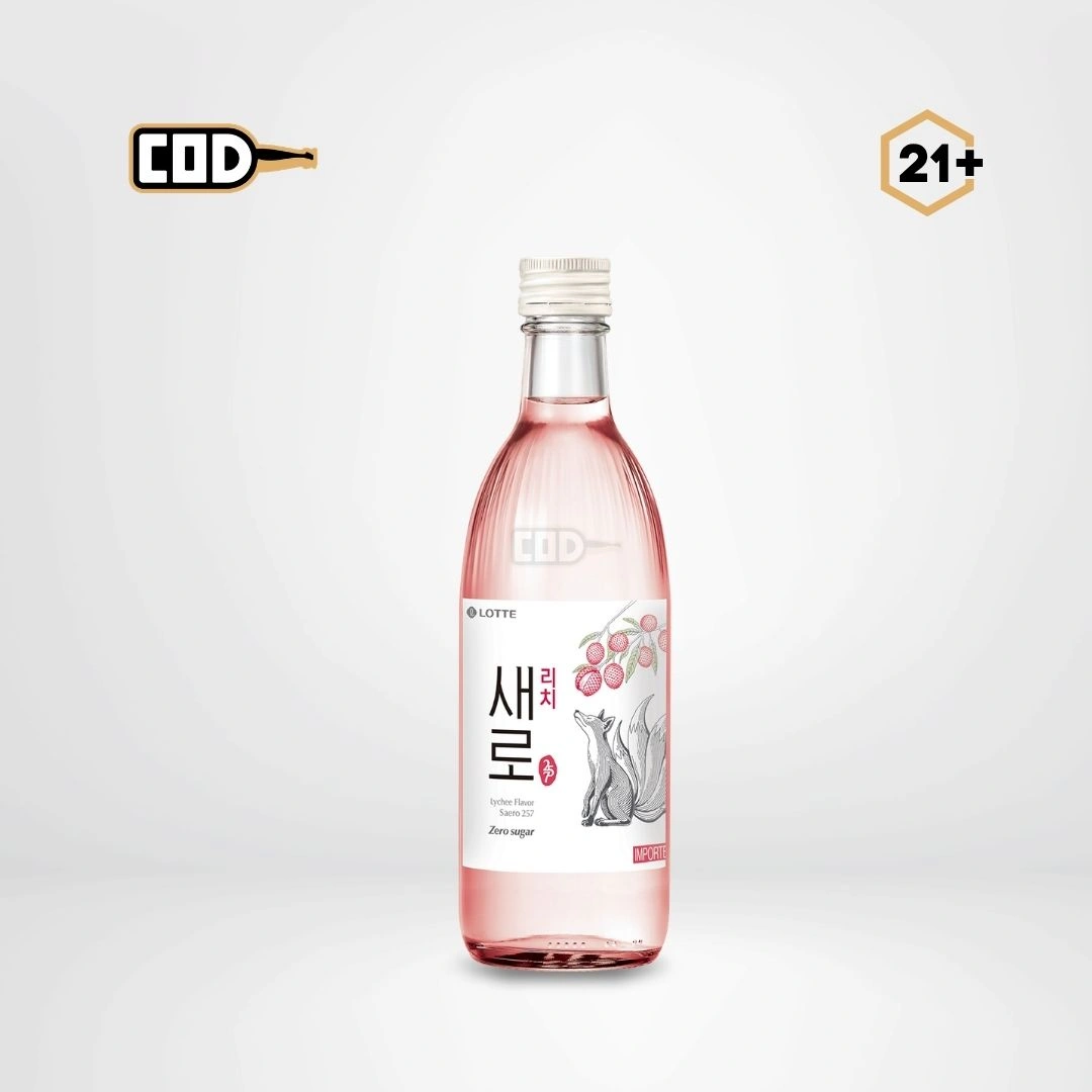 Soju Chumchurum Saero Lychee Zero Sugar 375ml
