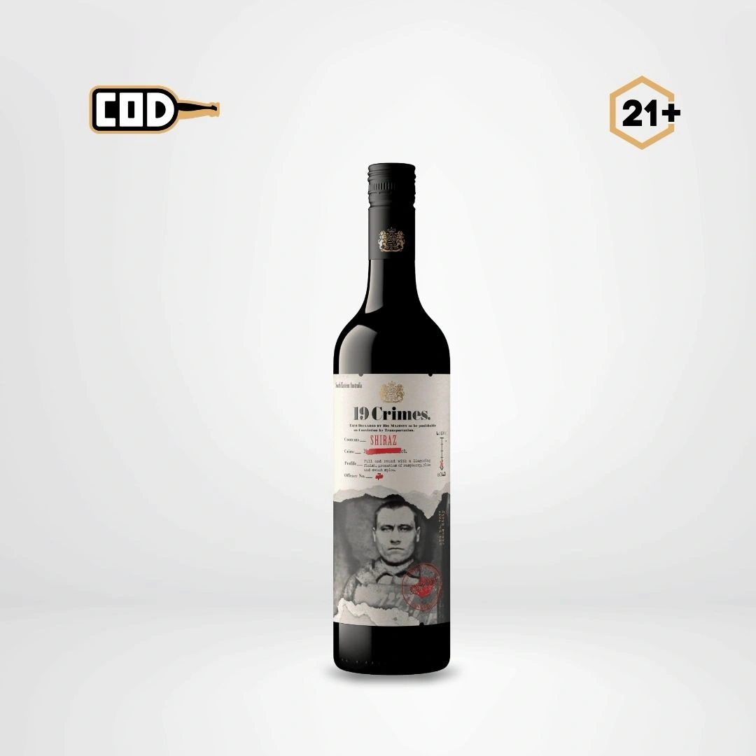 19 Crimes Shiraz Red Wine 750ml