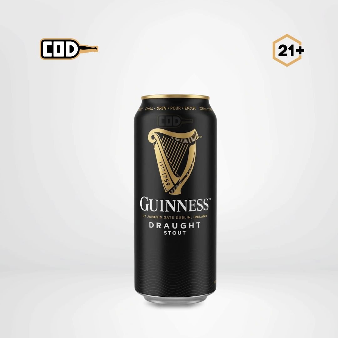 Beer Guinness Draught Stout Imported Can 440ml
